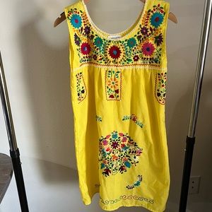 NWT Embroidered Dress